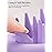 HEETA Scalp Massager Hair Growth, Scalp Scrubber with Soft Bristles, Integrated Silicone Design, Exfoliator for Dandruff Removal & Relaxation, Shampoo Brush Fit Wet Dry Hair Use, Light Purple