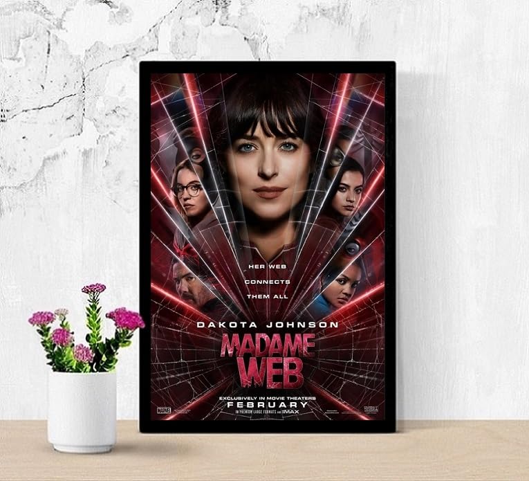 マダムウェブ　オフィシャル ポスター 2月23日公開！ソニーマーベル最新作『マダム・ウェブ