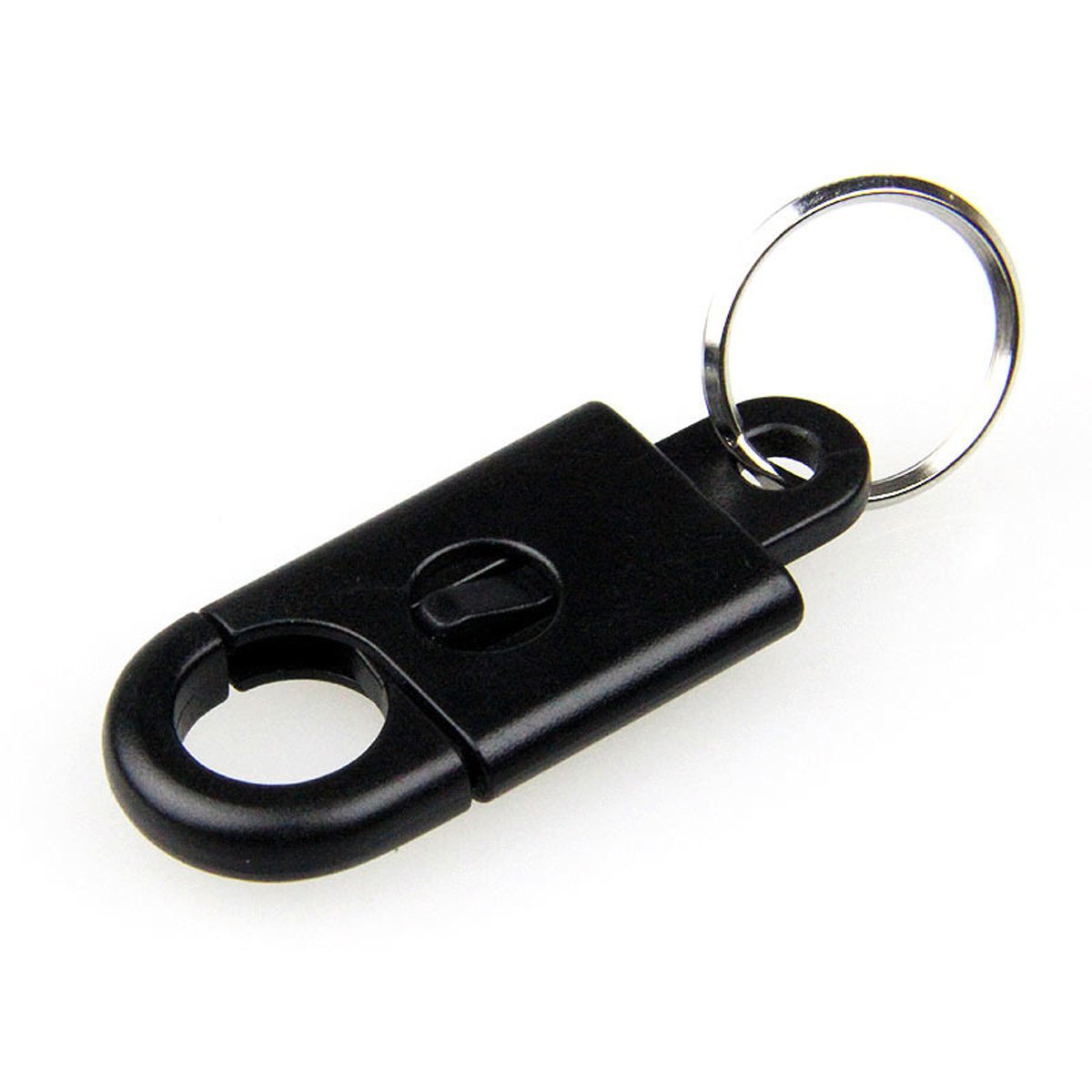 ROCKWAY Quick-release KeyChains Plastic Keyholders Keyrings (6packs)