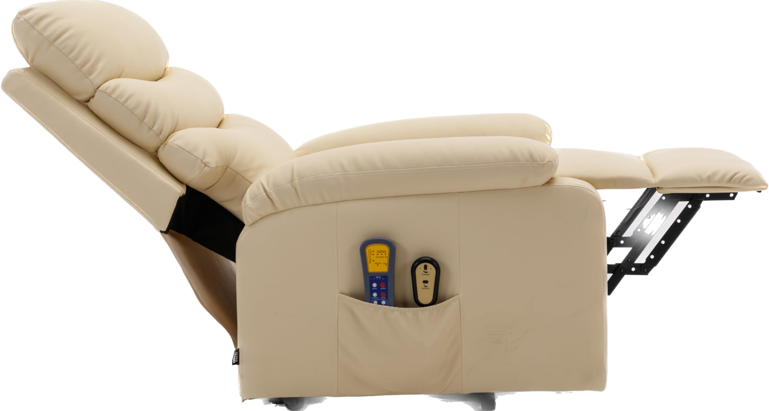 Astan Hogar Sillón Relax con Función Auto-Ayuda (Levanta Personas), Reclinación Eléctrica, Masaje Y Termoterapia, Modelo Ceci AH-AR10530CR