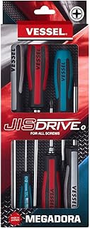 MEGADORA JIS Screwdriver 6PCS. Set
