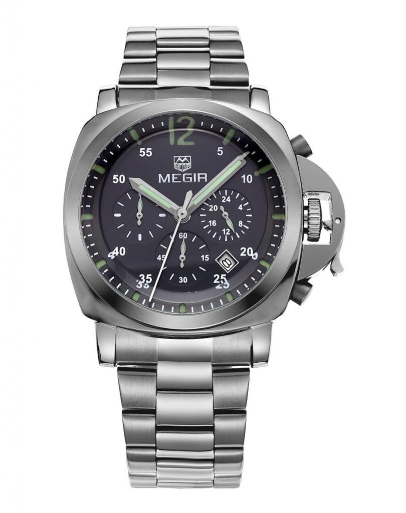 Megir Dress Watch For Men Analog Stainless Steel - 3006G