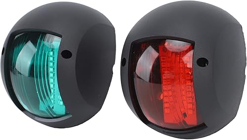 Luces LED de navegación para barco, IP66 impermeable, luz roja verde, luz LED de navegación marina, luz de arco de barco, luces de señal para yate,