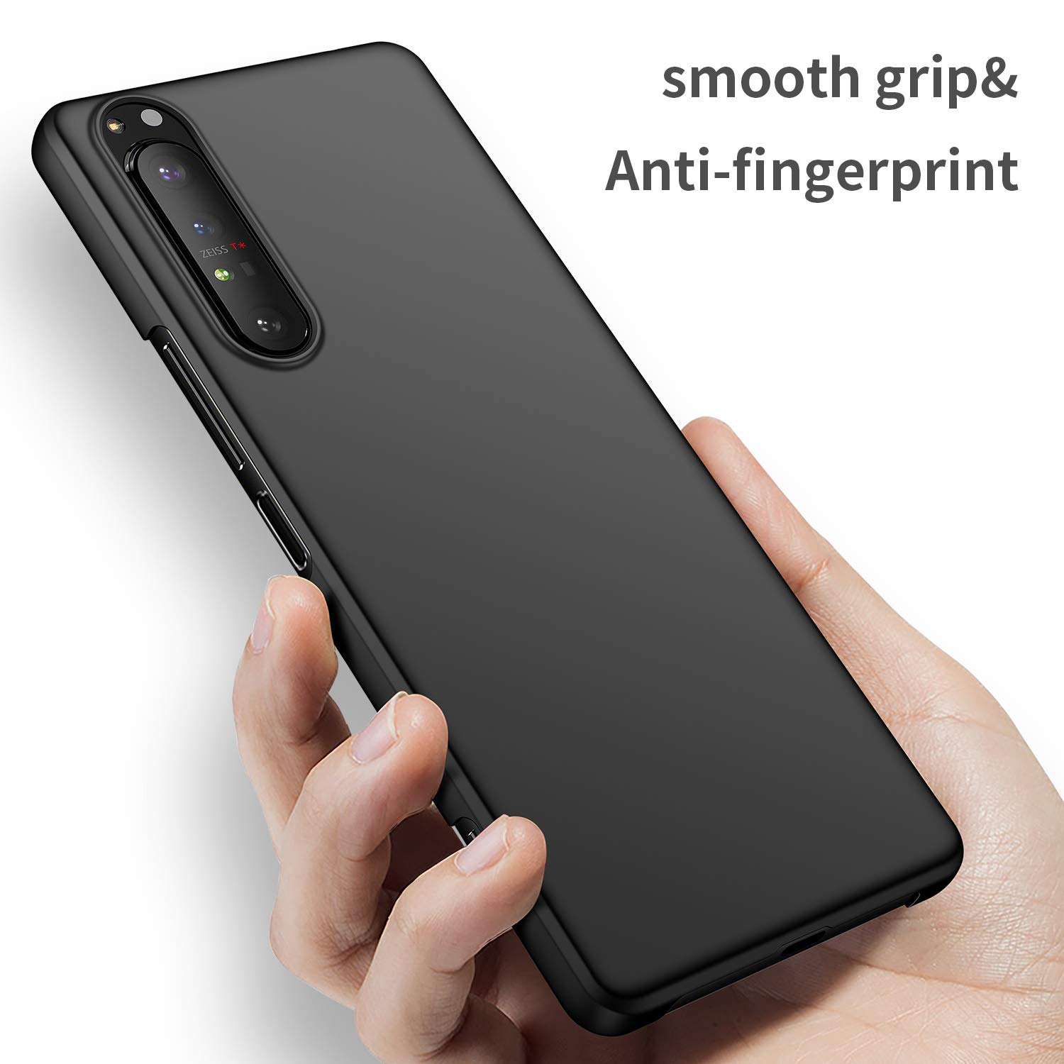Custodia In TPU Morbida Per Sony Xperia 1 II | Cover Antiurto Sottile Con Ritagli Precisi | Colore Bianco