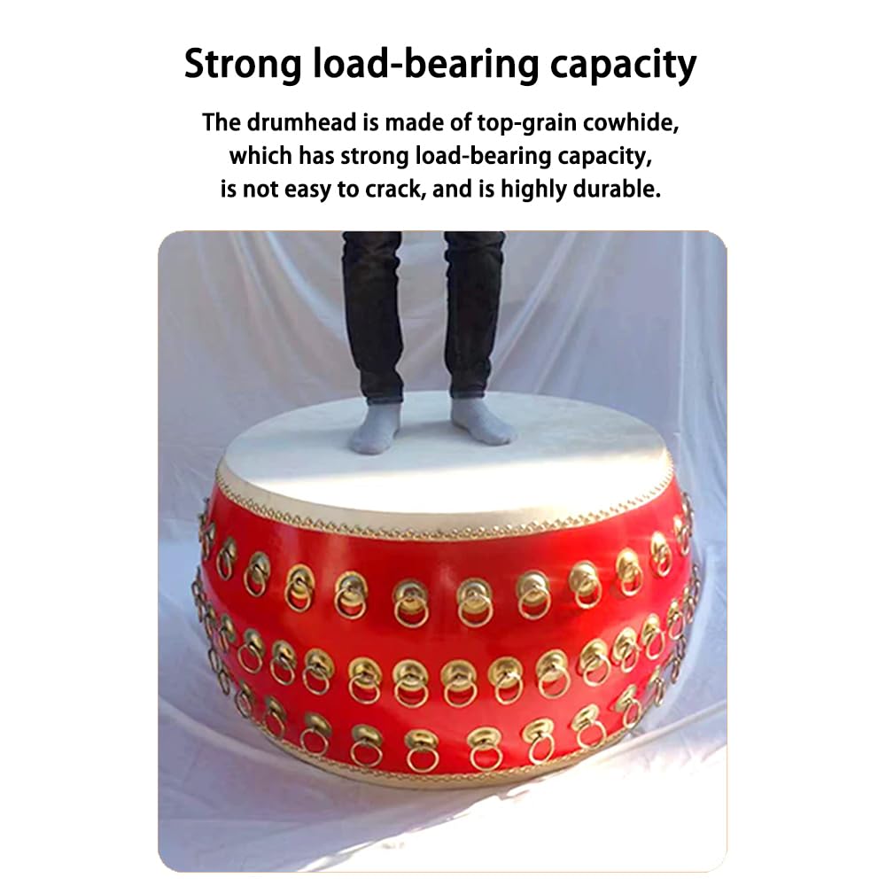 Team Building Drumming, uno strumento a percussione per tifosi multi-persona, con un suono forte e chiaro,80 * 20CM