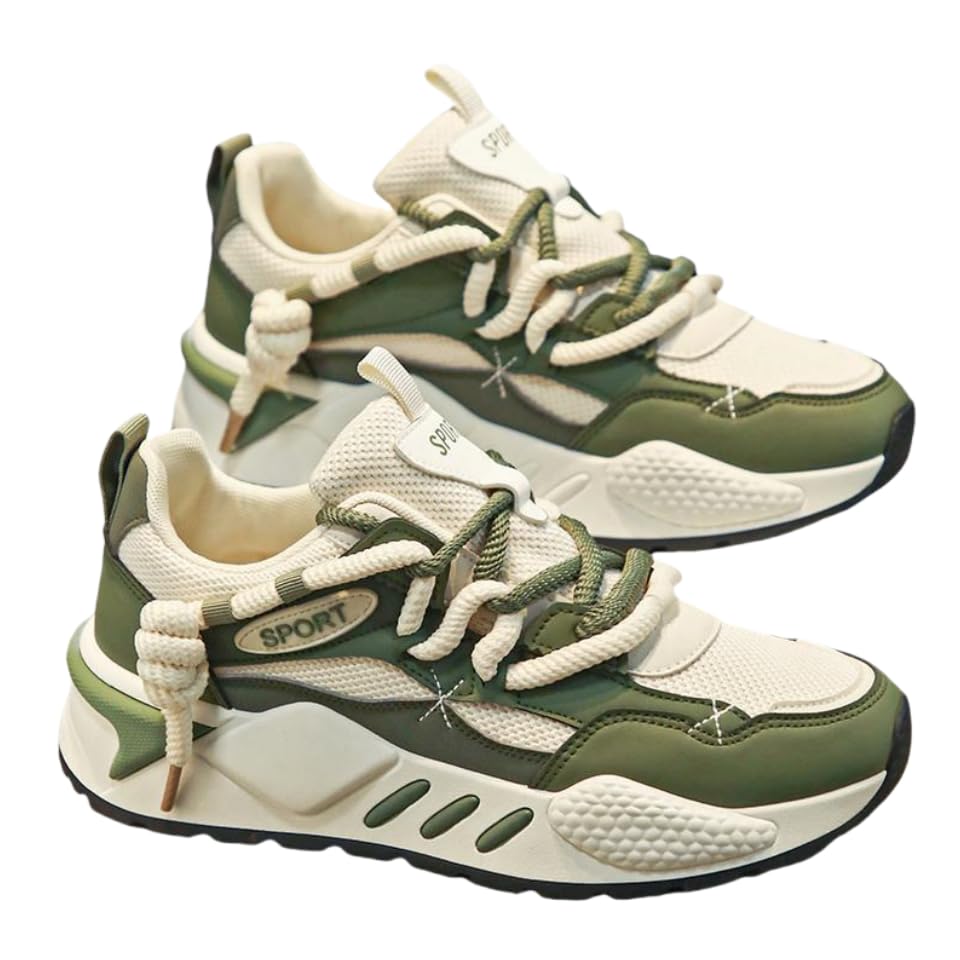 Men's Fashion Sneakers Low Top Lace Up Sneakers, for Outdoor Walking Traveling