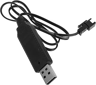 3.7v Electric Toy USB Charging Adapter for Bubble Machines Rapid Charging Cord with Safety Features Compatible with Lithium Batteries Accessory for Electric Toys