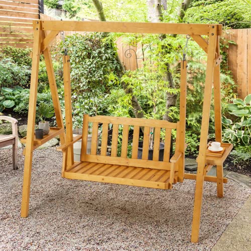 Comparison of Best Wooden Porch Swings Top Picks 2023 Reviews