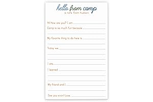 Personalized Camp Stationary for Boys: Unleash Creativity and Adventure This Summer