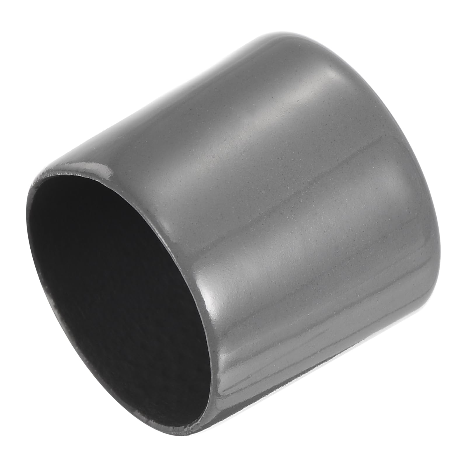 uxcell 20pcs Rubber End Caps 30mm ID Vinyl Cap Cover Screw Protectors Dark Grey