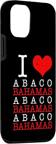 Miniatura 6 de Funda para iPhone XR Abaco I Love Bahamas Map Vacation Cruise Bahamian Valentine