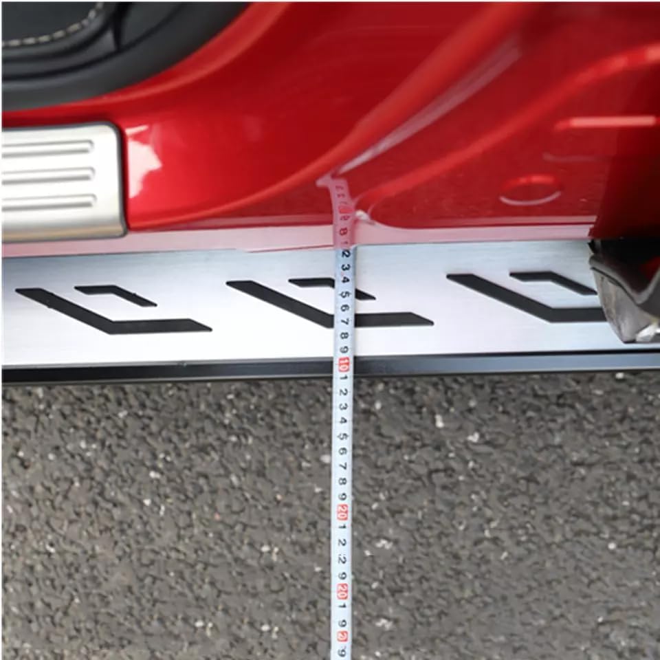 2Pcs Running Boards for Audi Q4 e-tron 2022-2025 Door Fixed Side Step Pedal Nerf Bar Platform Ptotector, Including Brackets