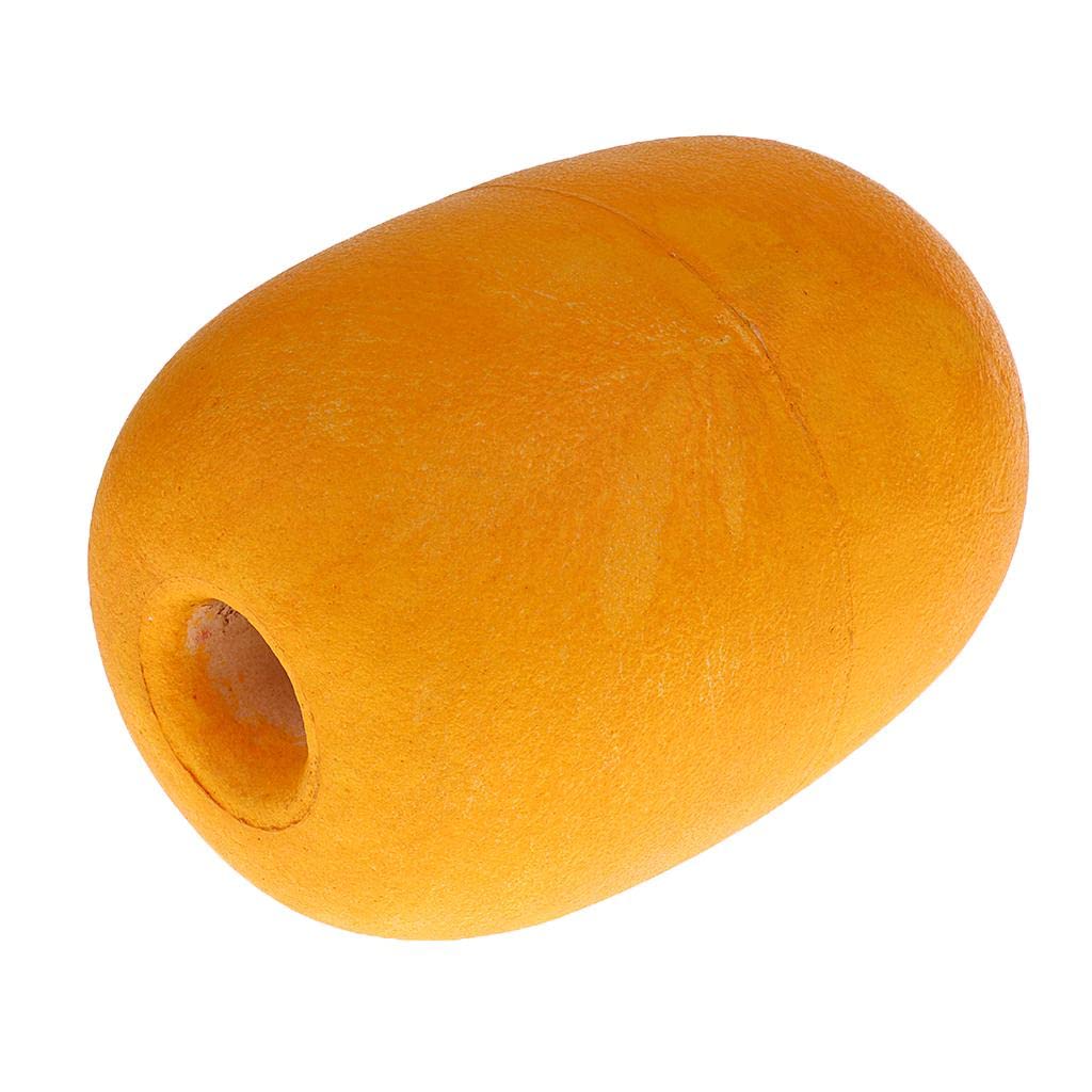 MagiDeal Ski Wakeboard Fishing Anchor Swimming Pool Rope Line Lane Float Divider, Yellow, 14x20cm