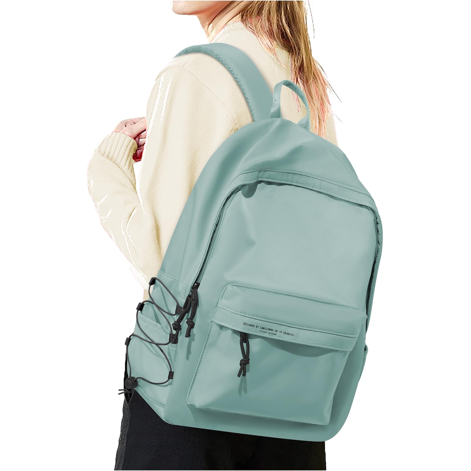 HYC00 Zaino Scuola Superiore Ragazza Ragazzo Zaini Scuola Media Zainetto Donna Università Casual Daypack Zaini Scolastici Leggero 14 Pollici Laptop Bag per Viaggi Lavoro School Backpack for Girls