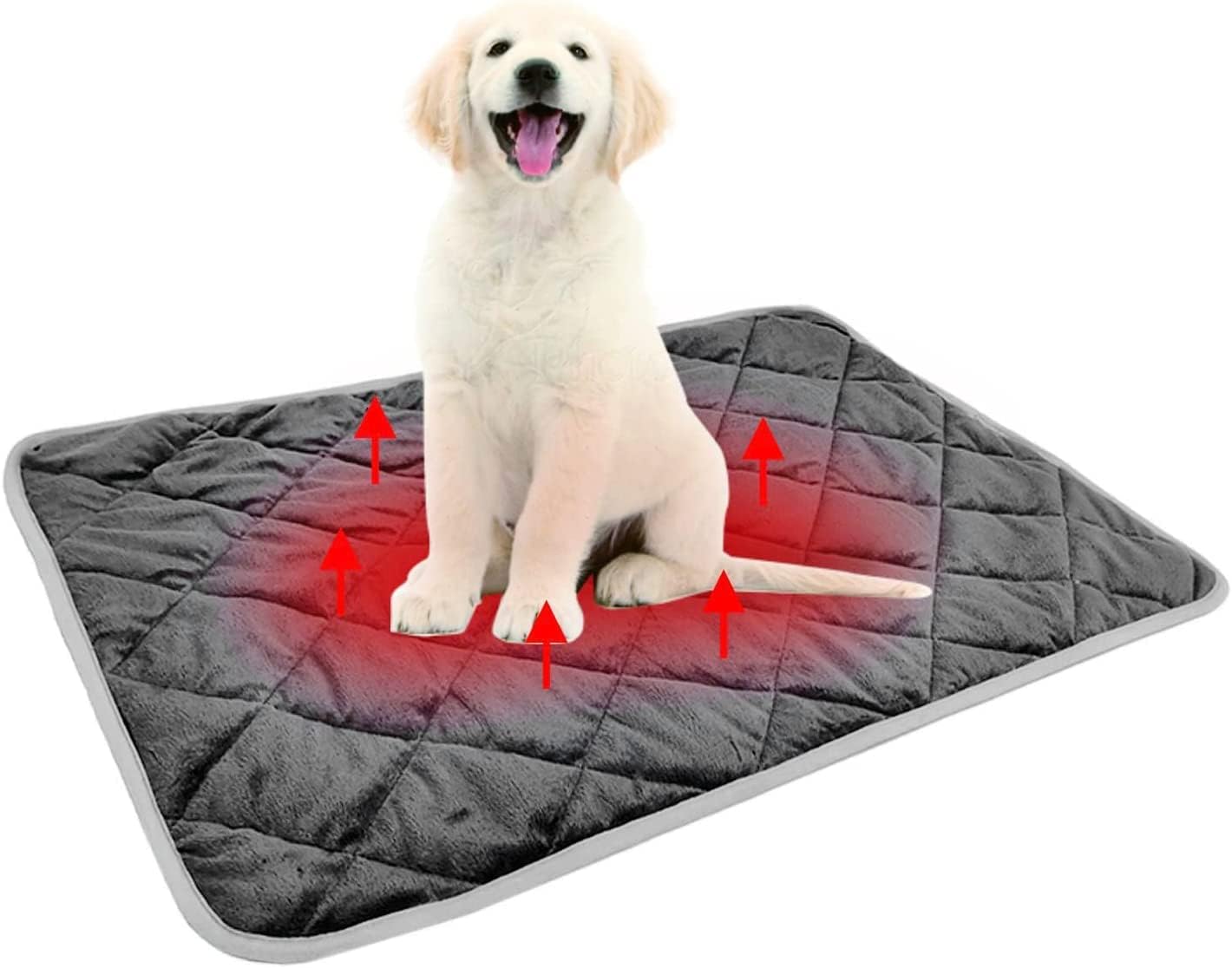 Self Heating Cat Dog Mat,NonElectric Pet Warming Pad