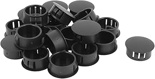 IIVVERR SKT-22 Plastic 22mm Dia Snap in Type Locking Hole Connectors Button Cover 20pcs (SKT-22 Plastic 22mm Dia Snap in Type Locking Hole Connectors Button Cover 20pcs