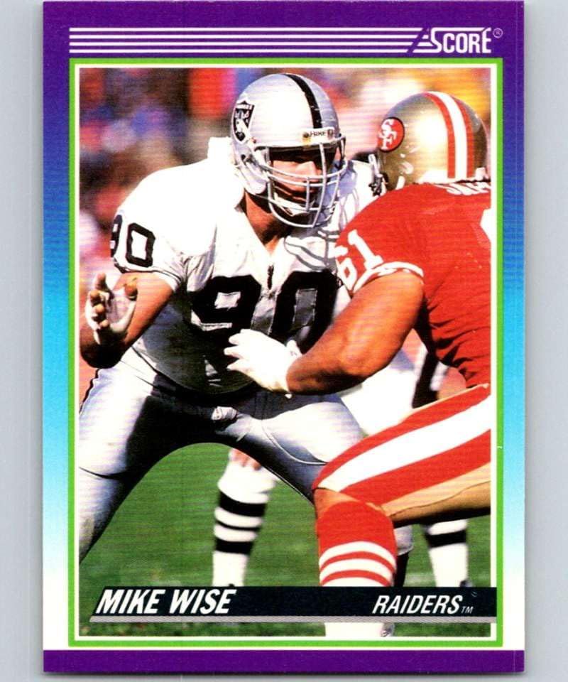 Amazon.com: 1990 Score Football #463 Mike Wise Los Angeles