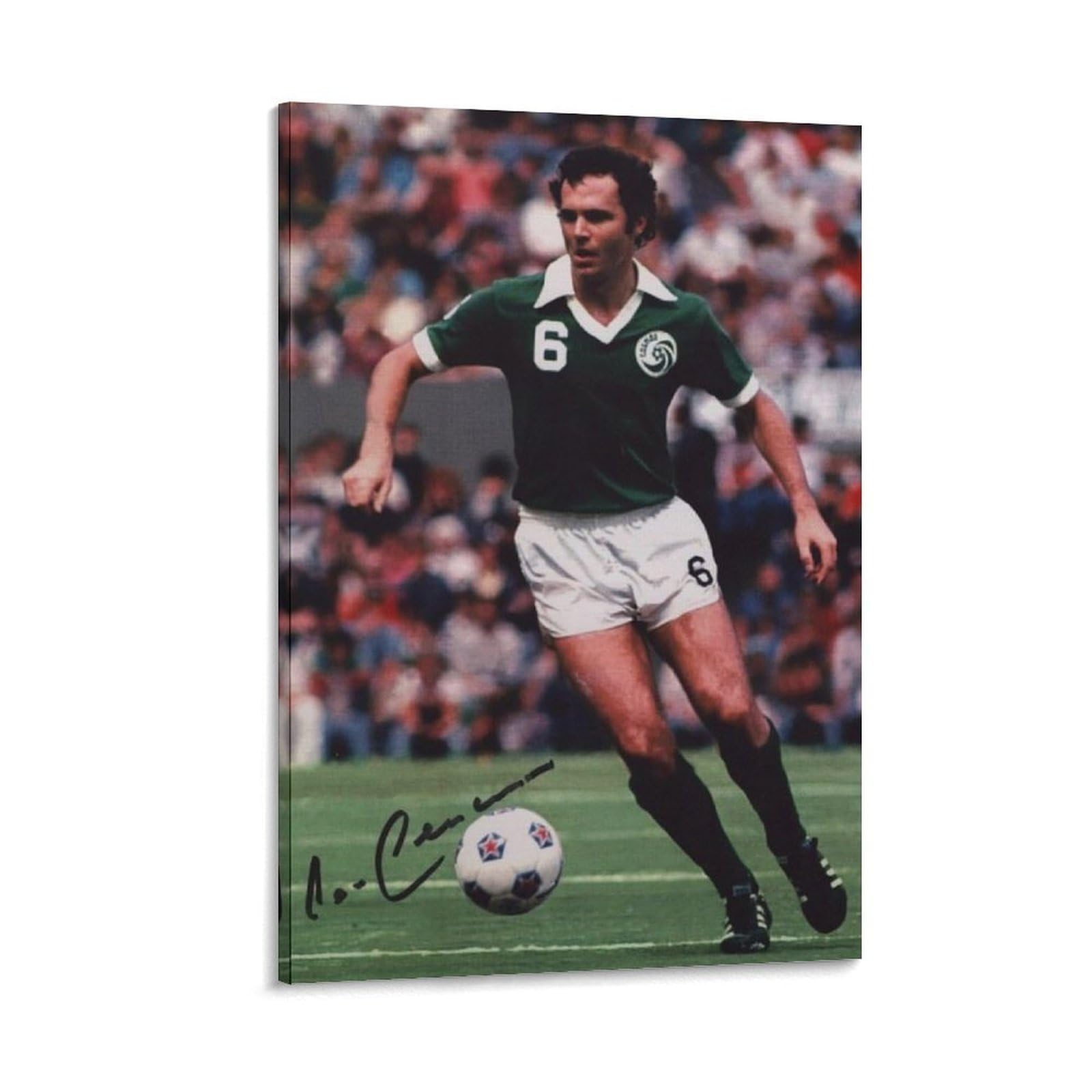 FCOIN Franz Beckenbauer Canvas Poster Poster Cool Artworks Painting Wall Art Canvas Prints Hanging Picture Posters 24x36inch(60x90cm)