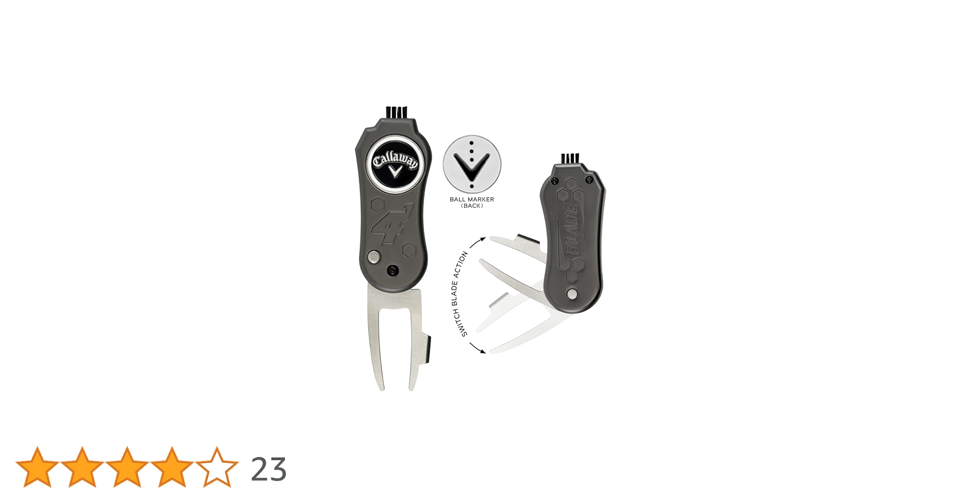 Amazon | キャロウェイ(Callaway) 4-IN-1 BLADE DIVOT TOOL プレイ小物