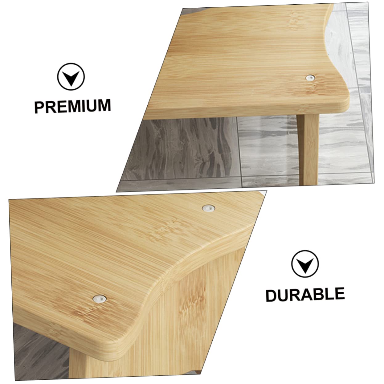 AUTSUPPL 1pc Children Stool Portable Toddler Toilet Seat Step Heightening Foot Support Non-Slip Kitchen Bathroom Use