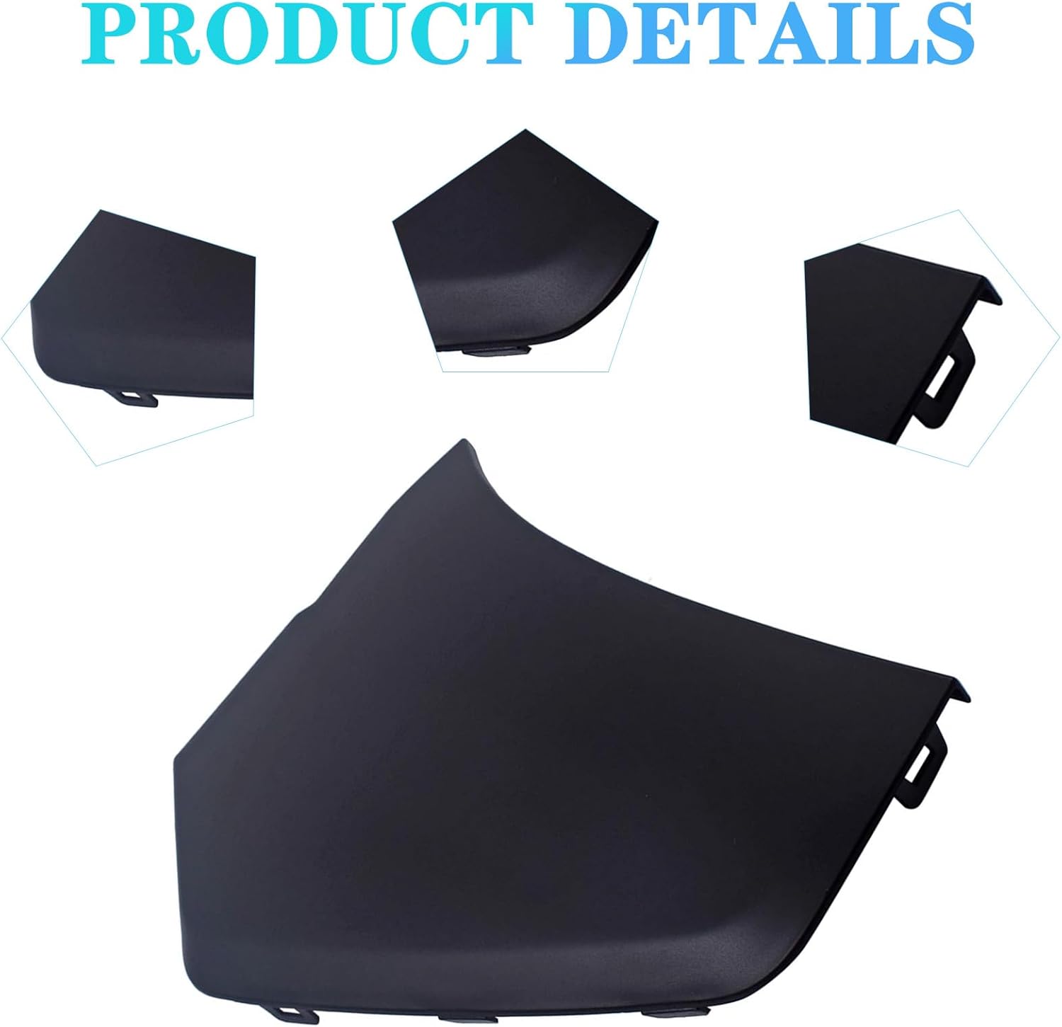 Front Bumper Left Corner Cover For Colorado 2023-2024 85617686 Front Bumper End Cap Cover 8561-7686