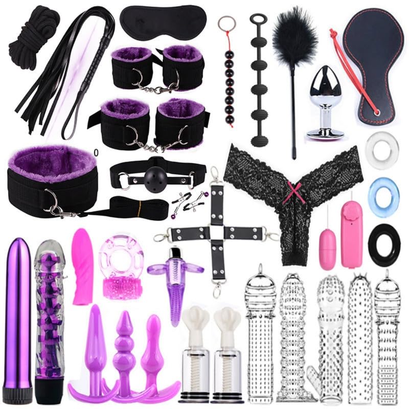 34 Pezzi Viola Morbido E Confortevole Set Regalo di Yoga, Accessori Sportivi, Stili Diversi, Utilizzato per L'Allenamento della Caviglia, Esperienza Unica, Regalo di Coppia.