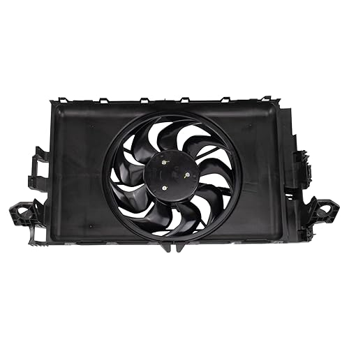 Vista 304 de TRQ Conjunto de ventilador de refrigeración dual compatible con Infiniti EX35 2009 FX35 FX50 2007-2008 G35 2008-2013 G37 2012-2013 M35h 2014-2015