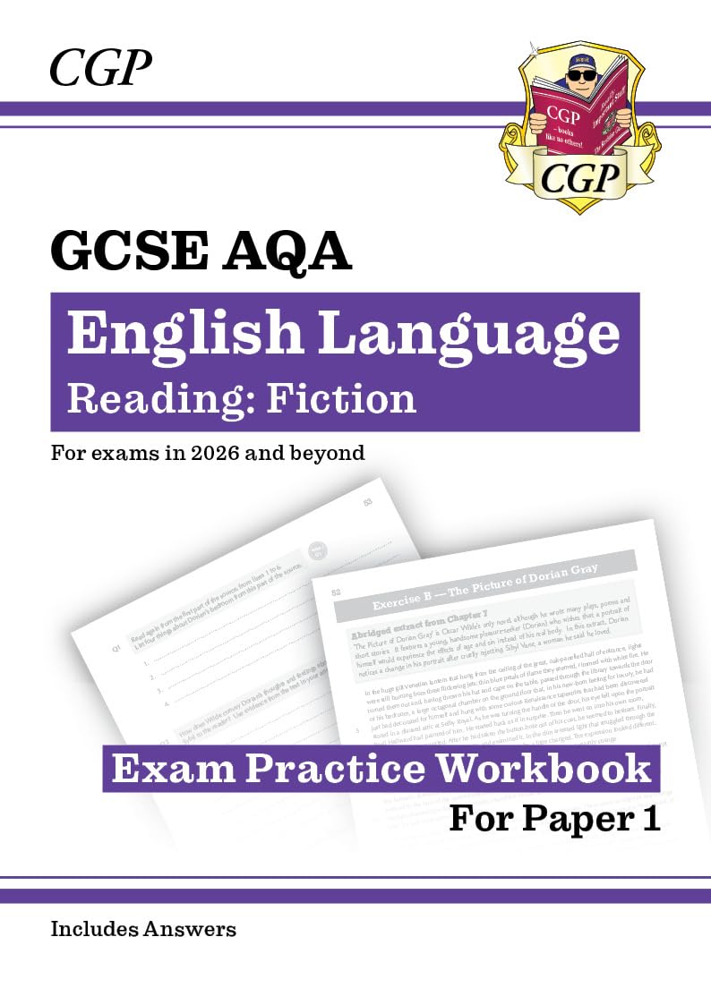 New Grade 9-1 GCSE English Language AQA Reading Skills Workbook: Fiction (includes Answers) (CGP GCSE English 9-1 Revision)