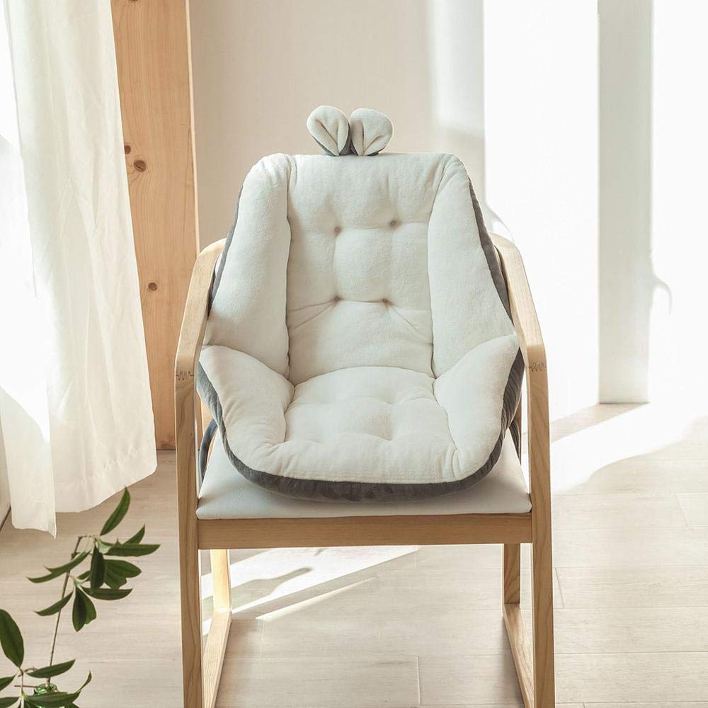 Coussin de canapé en peluche blanche 45x45 cm lot de 2 pour un salon cosy