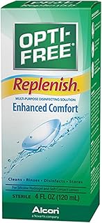 Opti-Free Replenish (New) Size 4z Opti-Free Replenish Solution for Silicon Hydrogil and Soft Contact Lenses