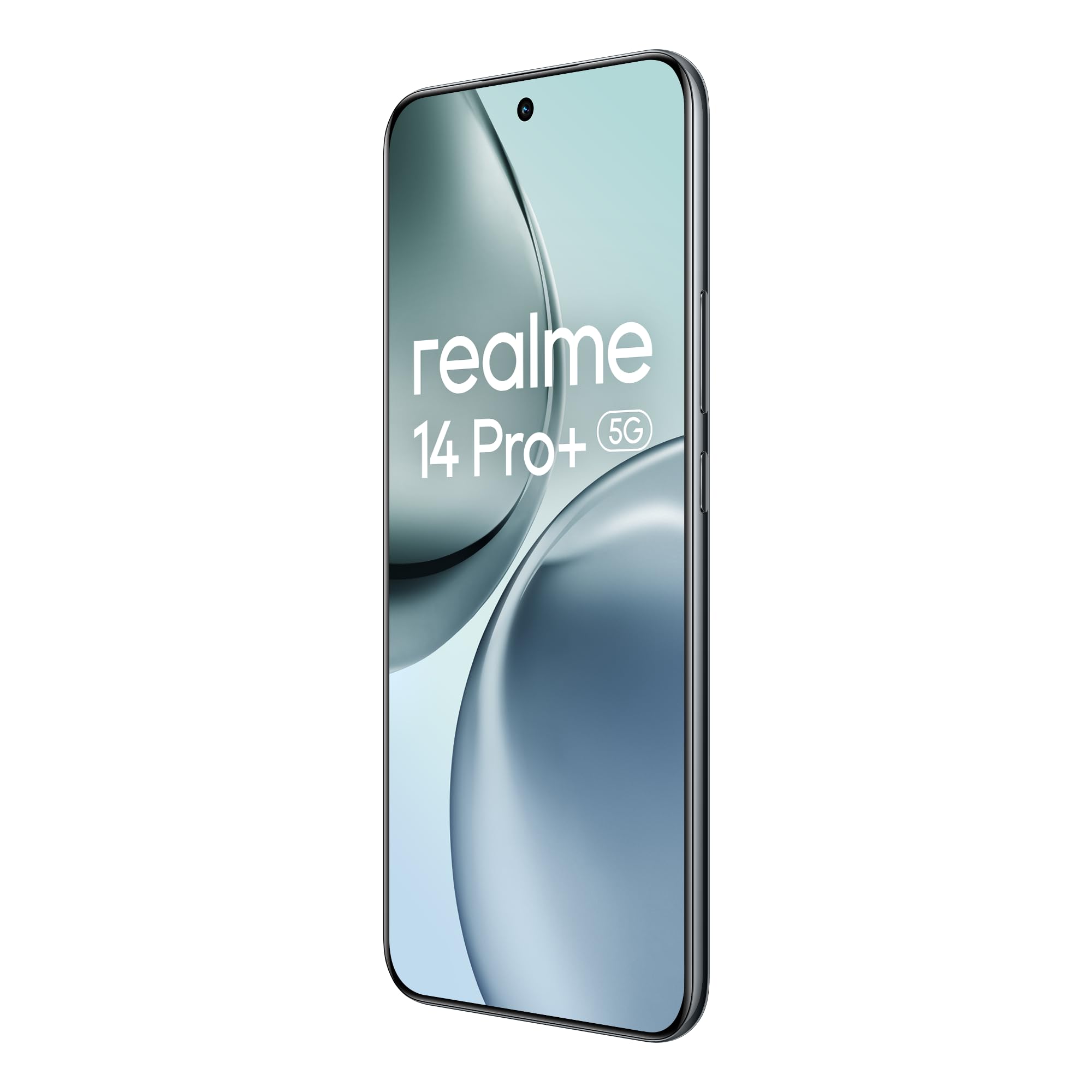 realme 14 Pro+ 5G Smartphone, 8+256GB, Fotocamera Sony IMX896 OIS 50MP, Snapdragon® 7s Gen 3, Display Quad-Curve Senza Cornici, Batteria 5260mAh, Ricarica Rapida 80W SUPERVOOC, Grey