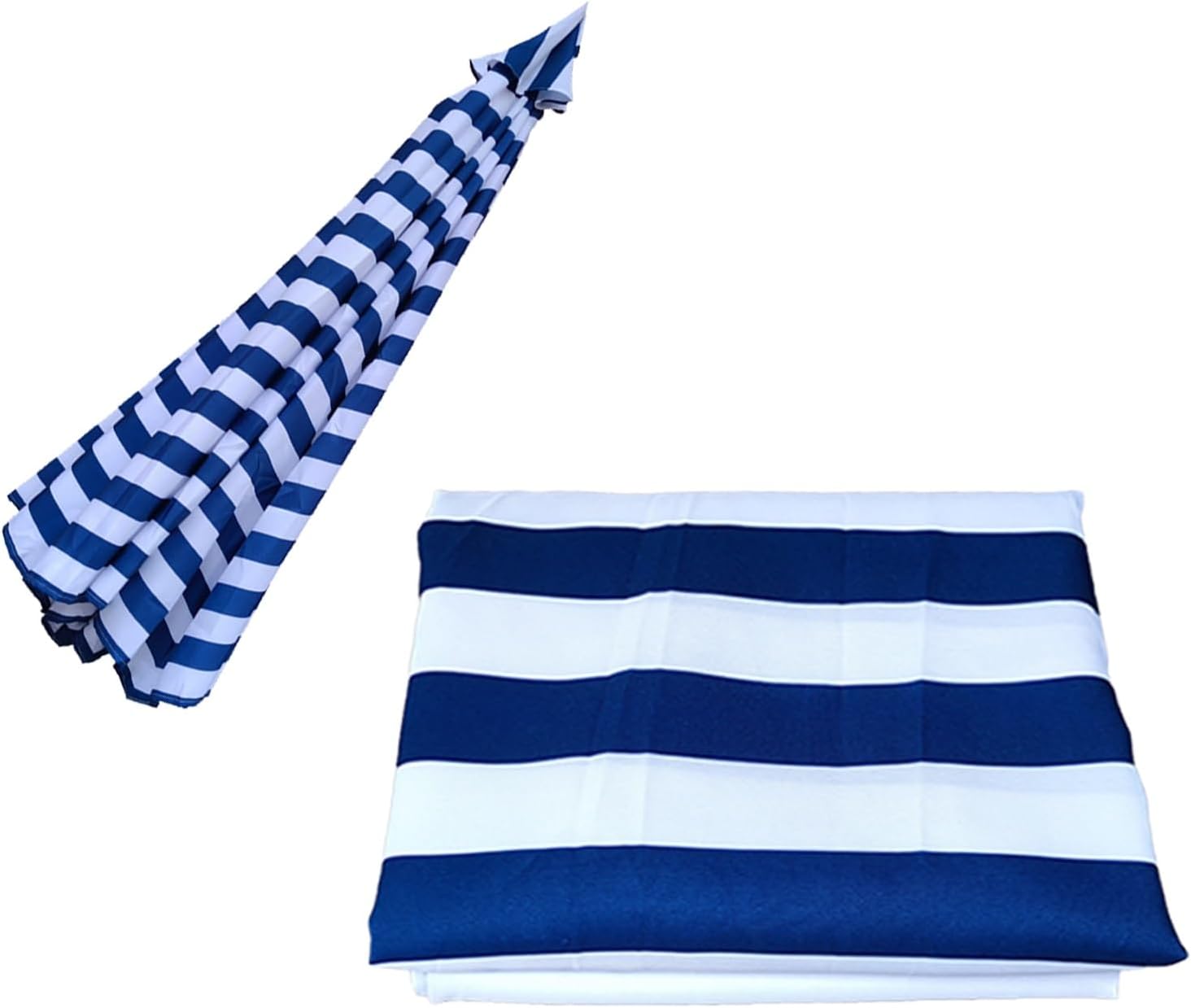 Patio Umbrella Replacement Canopy Square Cantilever Top Cover Outdoor,Replacement Canopy for 6.5ft 15ft Patio Umbrellas Durable Market Umbrella Cover Waterproof Outdoor Parasol Canopy Green