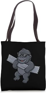 Funny Gorilla Duct Tape Animal Lover Boys Girl Kids Tote Bag