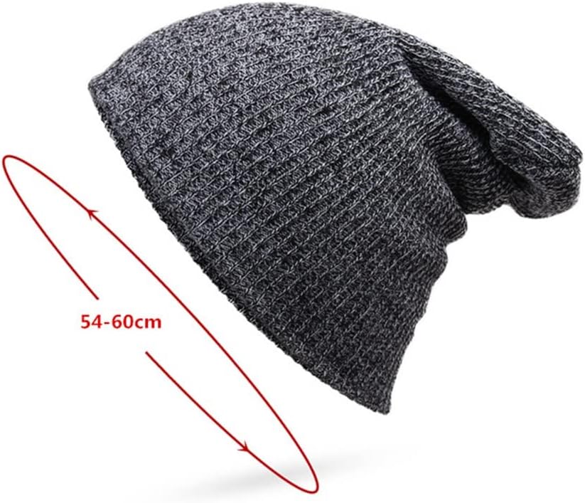Knitted Hats Men's Women's Warm Soft Casual Autumn Outdoor Ski Caps