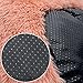 lionto Donutbett für Hunde und Katzen, Flauschiges Hundebett rund für kleine und große Heimtiere, Ø 60 cm, weiches Katzenbett aus kuscheligem Plüsch, Hundekissen mit extra Dicker Füllung, rosa