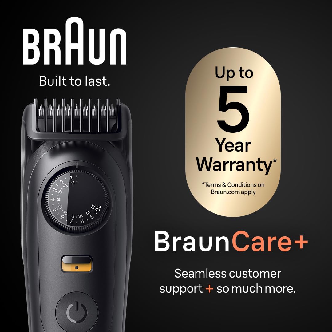 Braun All-In-One Style Kit Series 7 7410, 8-In-1 Battery Powered