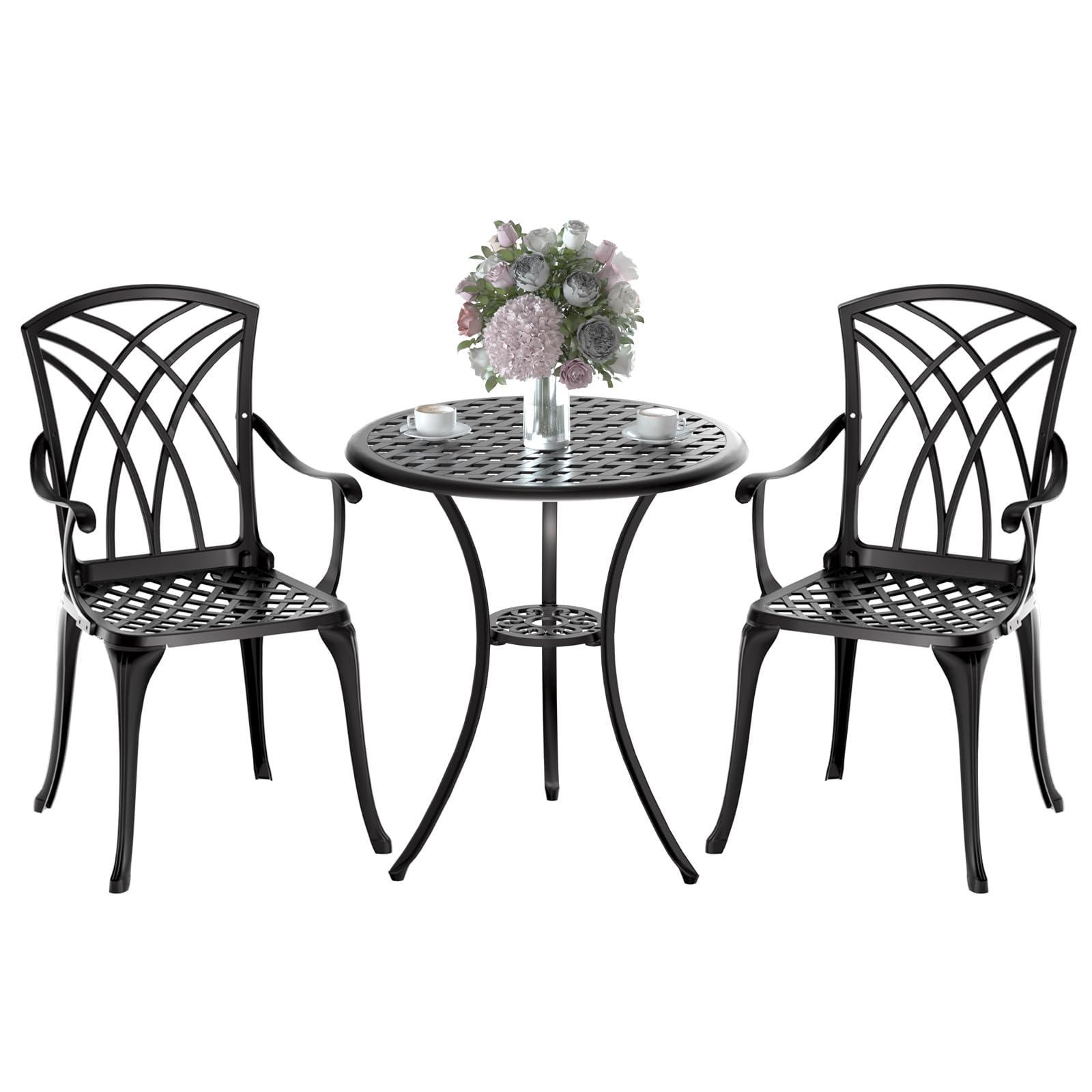Z1UVDFUR 3 Piece Bistro Set
