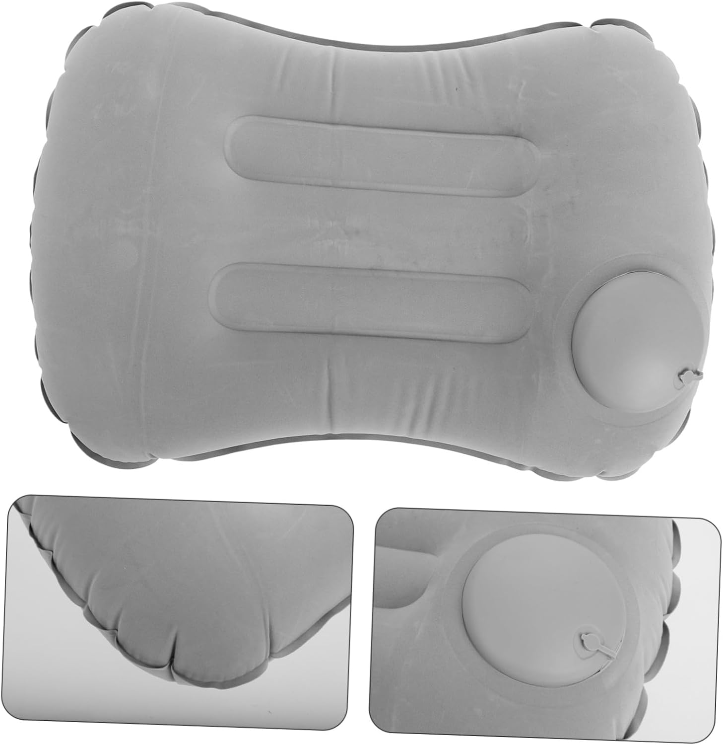 Inflatable Travel Neck Pillow Portable U-Shape Design Easy to Pack Fast Inflation for Airplane Train and Car Travel Lightweight Essential for Neck Relief