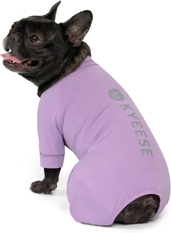 Camisa para Cachorros KYEESE com Proteção Solar UPF 50+ e Tecido Refrescante – Tamanho M