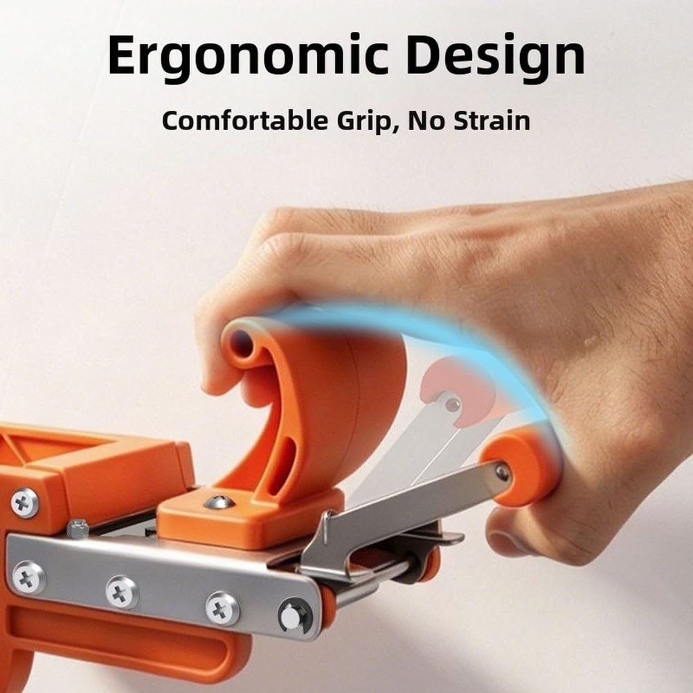 Coupe-bordures pour le travail du bois pour bandes en PVC, manuel portable pour surfaces droites ou incurvées, design remplaçable, outil compact en nylon