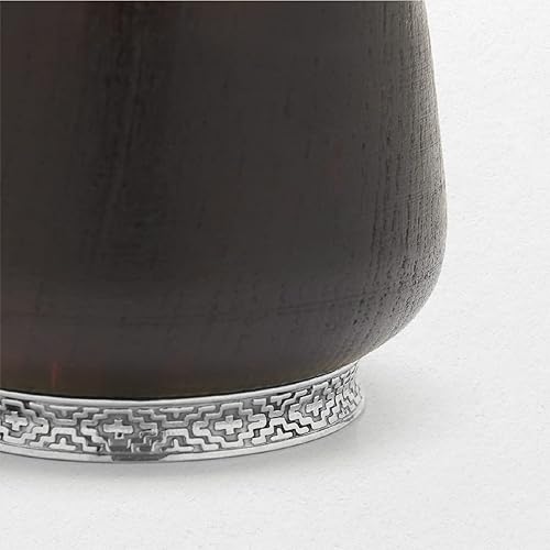 Miniatura 8 de BALIBETOV Colección seleccionada - Calabaza de yerba mate (copa mate) - Calabaza mate premium con detalles de plata alemana - Incluye bombilla de