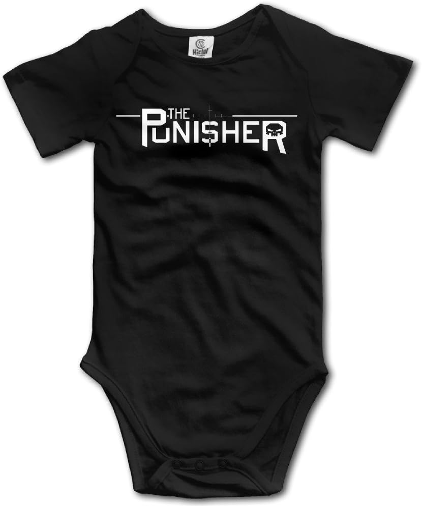 The Punisher Typography Art onesies For Infant