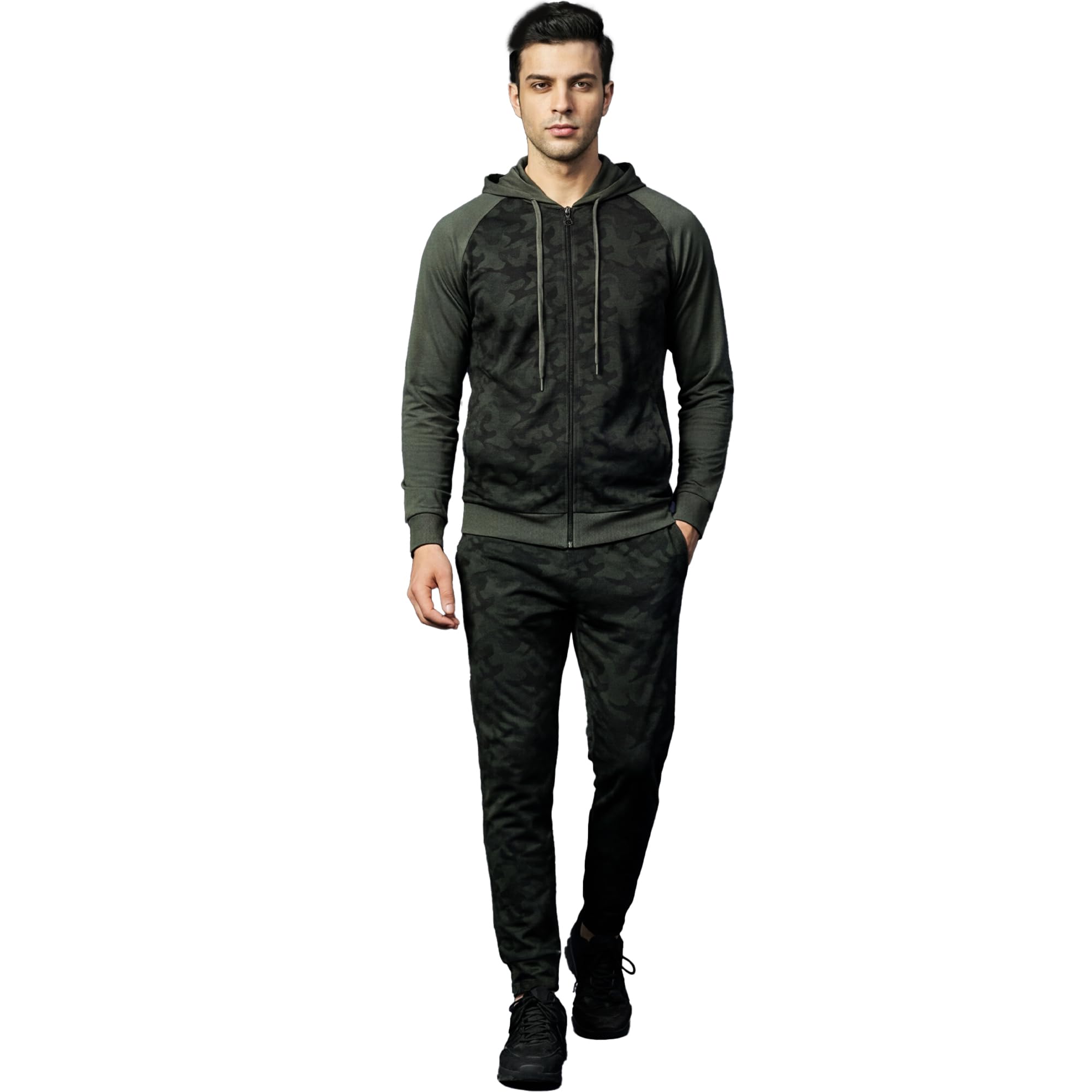 playr Crew Tracksuit for Men - Comfortable, Stylish Men's Tracksuit with Stretch Fabric, Sportswear for Gym, Running, Training and Activewear, Lightweight Track Set for All Season-picture-30
