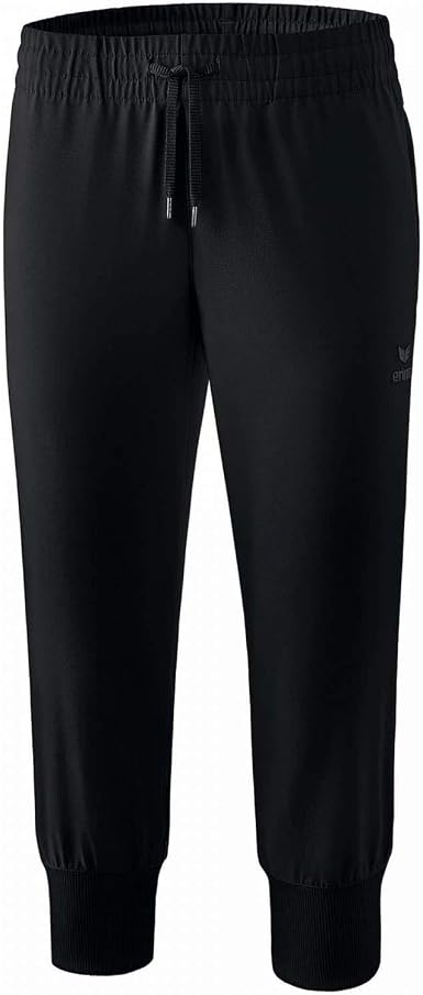 Pantalon Sport Femme Erima – Pantacourt Léger Respirant – Idéal Loisirs, Fitness – Coupe Ergonomique, Poches Zippées