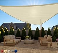 Vista 17 de GORILLA GRIP - Toldo parasol resistente, protección UV, resistente a la decoloración, desgarros y óxido, rectangular, con bordes curvos que bloquean