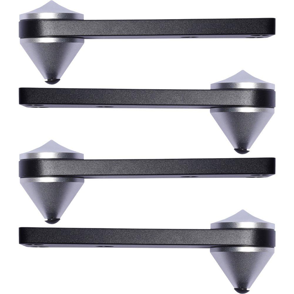 4 Pz Tipo Combinato Piedino Per Altoparlante Subwoofer Staffa Con Punta Antiurto Piedini Di Isolamento Per Altoparlanti Piedini Per Altoparlanti Piedini Di Isolamento Per Altoparlanti Pavimento