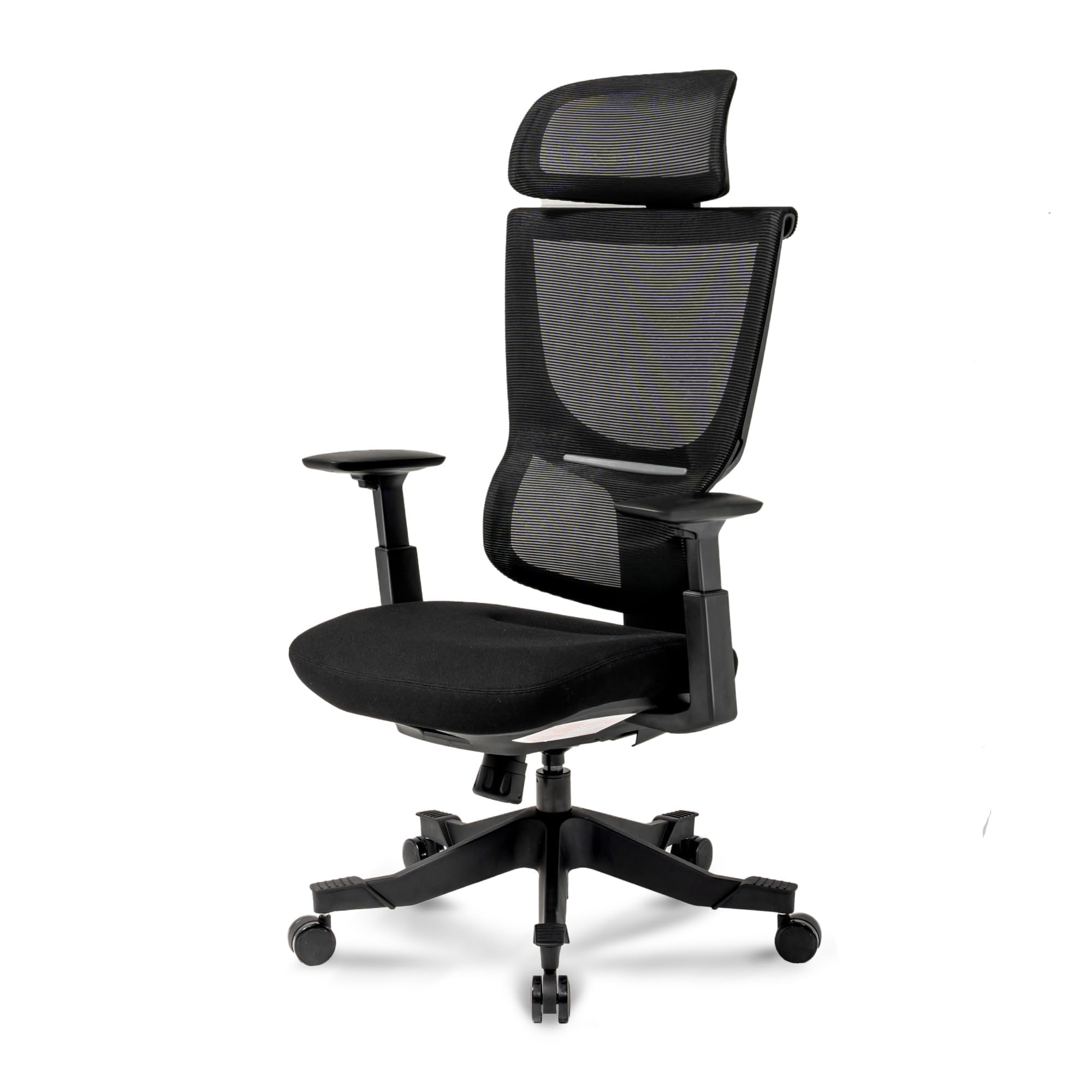 BS8 Ergonomic Office Chair, Mesh Desk Chair with 9 Level Adjustable Backrest, Lift Armrest, Lumbar Support, Task Back Support Computer Chair for Office Home,Black