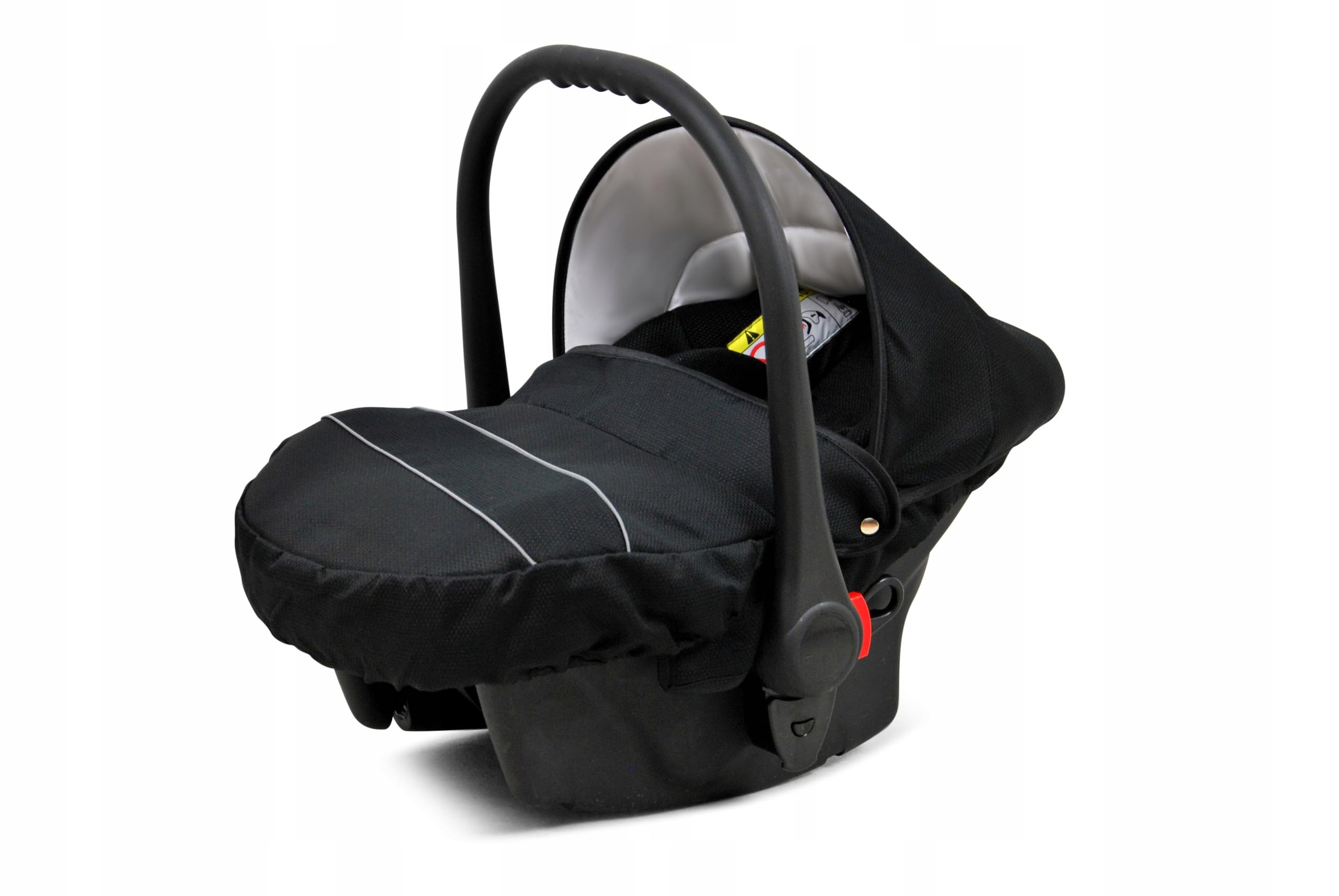 BabyLux® Zestaw wózków dziecięcych 3 w 1 – Miracle – w zestawie wanienka dla niemowląt, fotelik sportowy, fotelik samochodowy – zestaw wózków dziecięcych z torbą do przewijania, osłoną