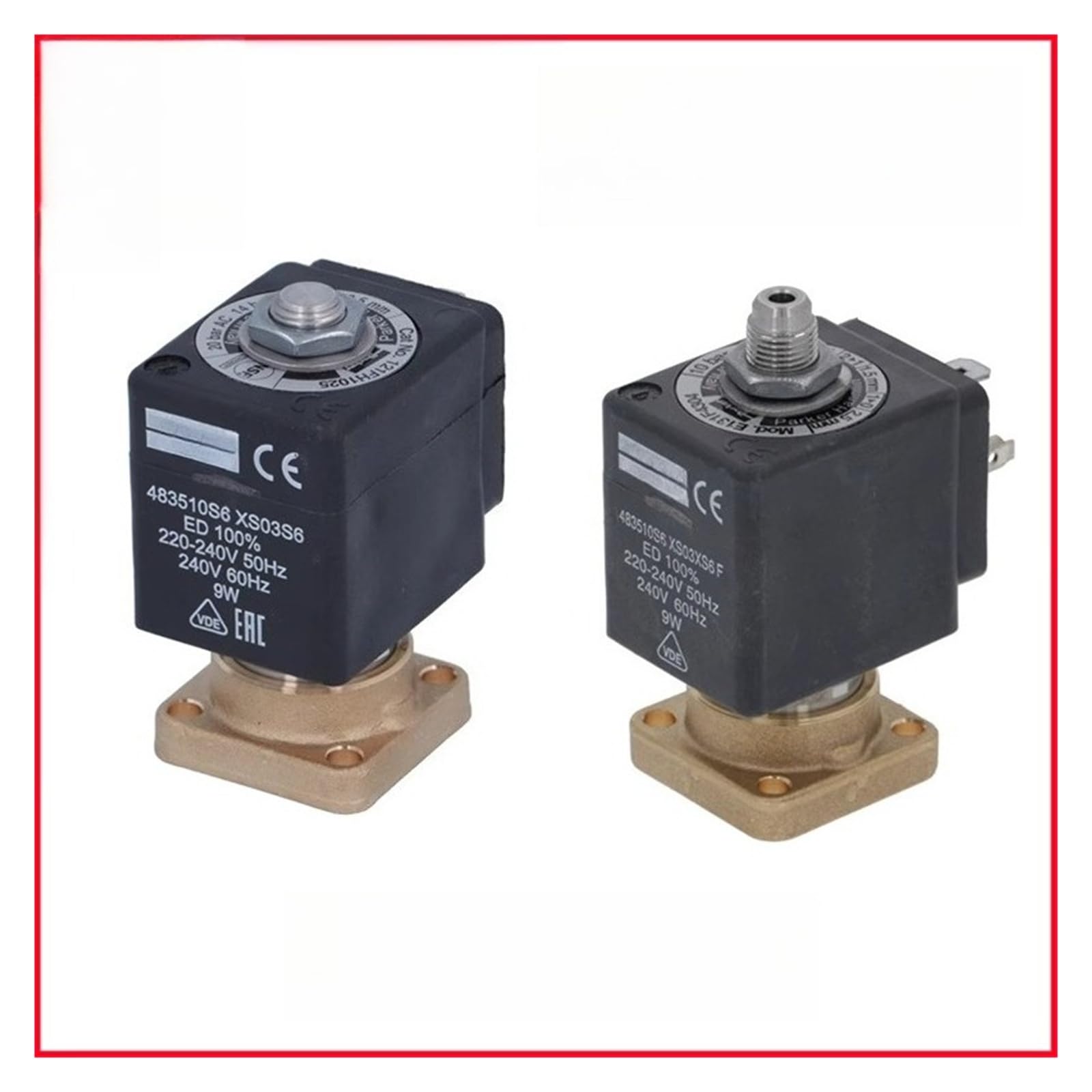 Válvula Solenoide De Máquina De Café for Entrada De Agua Del Cabezal De Preparación, Compatible Con WEGA, Compatible Con Pegaso, Compatible Con Picasso, Pieza(Inlet solenoid valve)