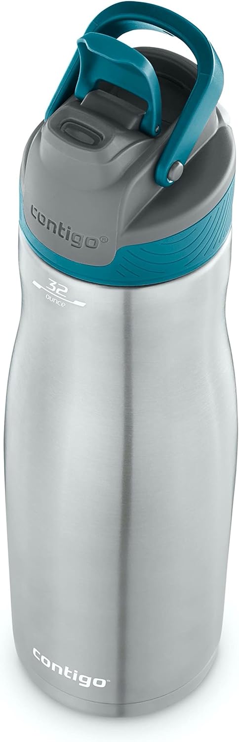 🔥 Crazy Deals Contigo AUTOSEAL Chill Water Bottle, 32 oz, SS Juniper,2079447 Flash Deals - 60% OFF Contigo AUTOSEAL Chill Water Bottle, 32 oz, SS Juniper,2079447